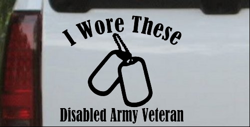 I Wore These Dog Tags Army Veteran