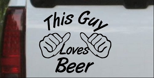 This Guy Loves Beer