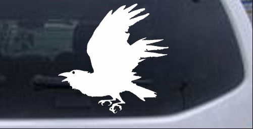 Raven Animals car-window-decals-stickers