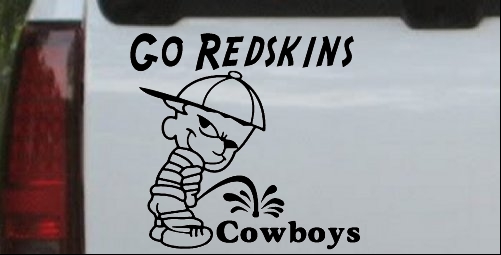 Go Redskins Pee On Cowboys