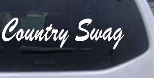 Country Swag Country car-window-decals-stickers