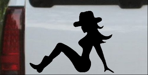 Mudflap Cowgirl
