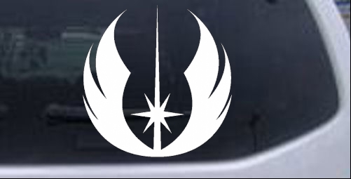 Star Wars Jedi Order Emblem Sci Fi car-window-decals-stickers