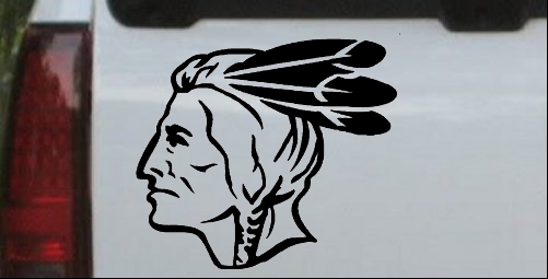 Native American Indian Head