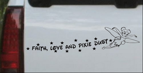 Tinkerbell Faith Love And Pixie Dust 