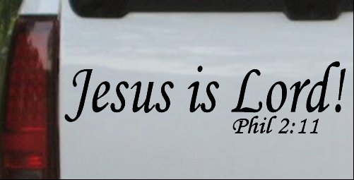 Jesus Is Lord Philippians 2 11