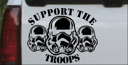 Star Wars Support The Storm Troopers 