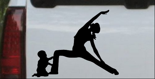 Yoga Mother And Child