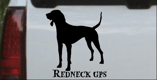 Redneck GPS Coon Dog