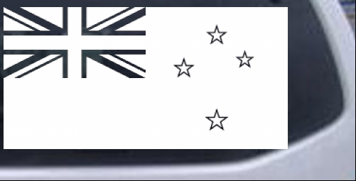 New Zealand Flag Other car-window-decals-stickers