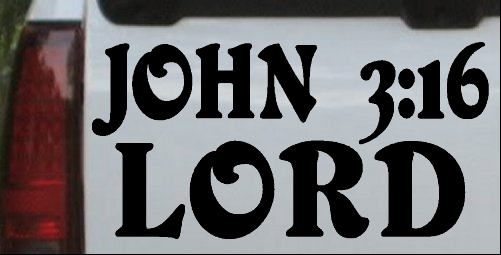 John 3 16 Lord