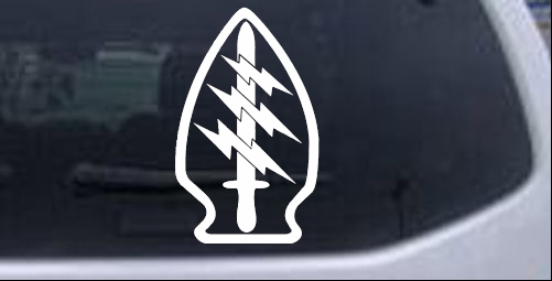Airborne Ranger Special Forces Military car-window-decals-stickers