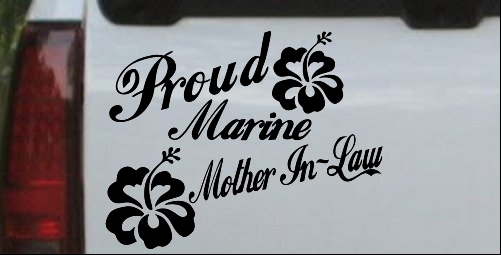 Proud Marine Mother In Law Hibiscus