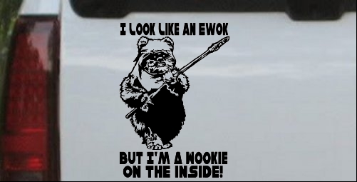 Star Wars Look Like An Ewok Wookie On The Inside