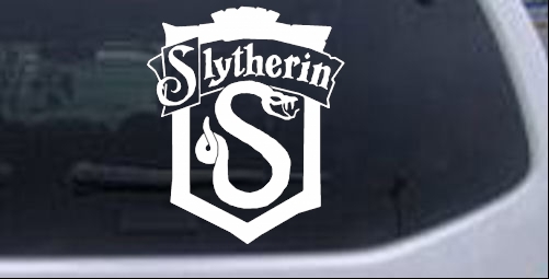 Harry Potter Slytherin Crest Sci Fi car-window-decals-stickers