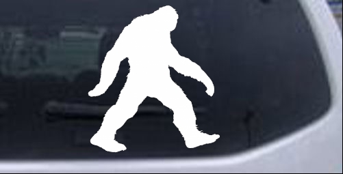 Bigfoot Sasquatch Monster Sci Fi car-window-decals-stickers
