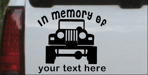 In Memory Of Jeep