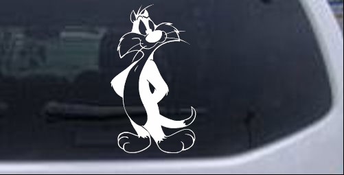 Sylvester The Cat Cartoons car-window-decals-stickers