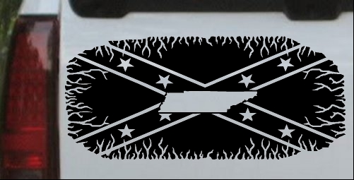 Confederate Rebel Battle Flag Tennessee
