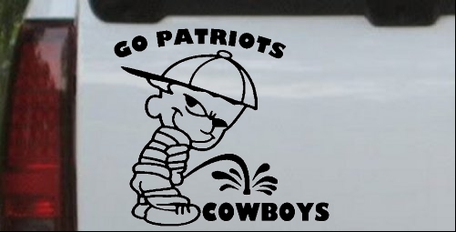 Go Patriots Pee On Cowboys