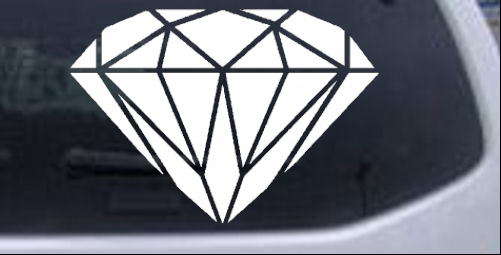 Diamond Girlie car-window-decals-stickers