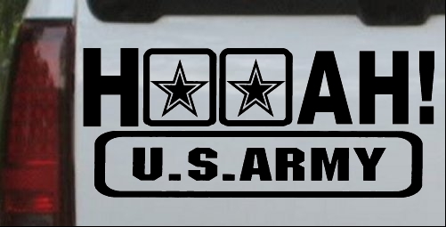 Hooah US Army