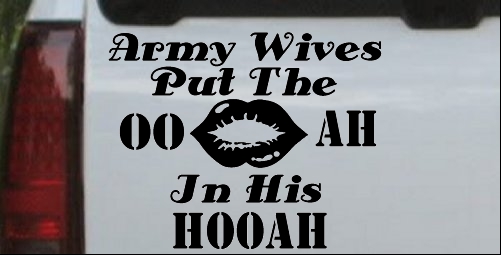 Army Wives Put The OO AH In His HOOAH