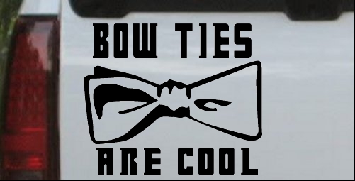 Doctor Who Bow Ties Are Cool
