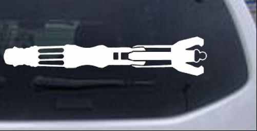 Doctor Who Sonic Screwdriver Sci Fi car-window-decals-stickers