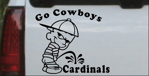 Go Cowboys Pee On Cardinals