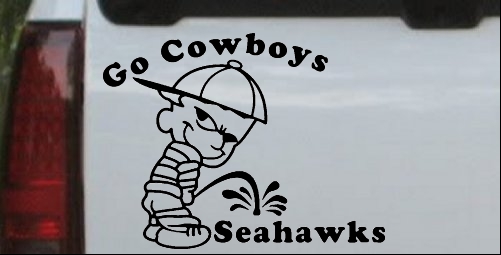 Go Cowboys Pee On Seahawks