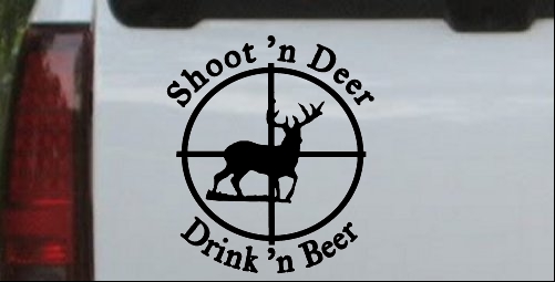 Shoot N Deer Drink N Beer Scope