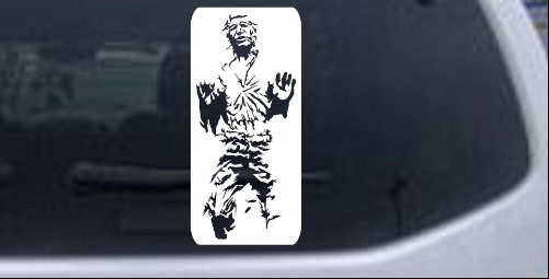 Star Wars Han Solo In Carbonite  Sci Fi car-window-decals-stickers