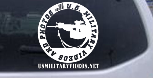 U S Military Videos Dot Net Military car-window-decals-stickers