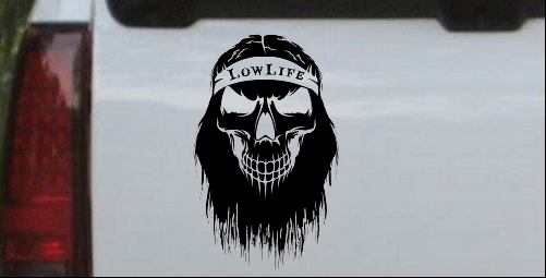 Beard Skull Lowlife