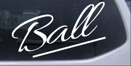 Ball Sports car-window-decals-stickers