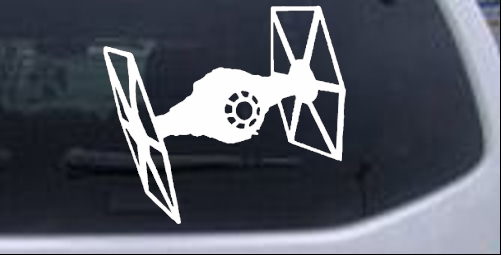 Star Wars Tie Fighter Sci Fi car-window-decals-stickers