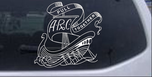 Argonaut Emblem Sci Fi car-window-decals-stickers
