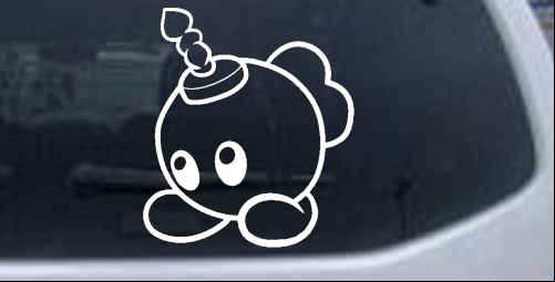 Mario Bombette  Sci Fi car-window-decals-stickers