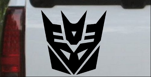 Transformers Decepticon Symbol Logo
