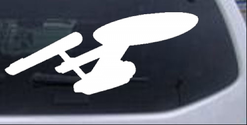 Star Trek Enterprise Sci Fi car-window-decals-stickers