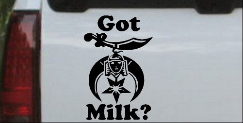 Shriner Got milk