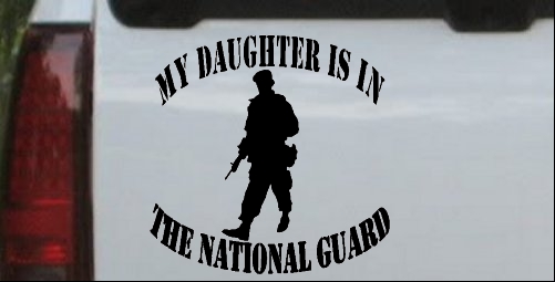 Daughter is in National Guard