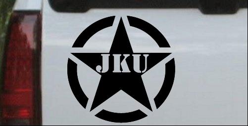 Military Jeep JKU Segmented Army Star