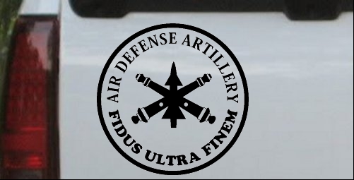 US Army Air Defense Artillery Fidus Ultra Finem