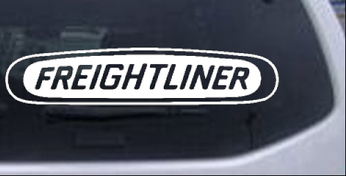 Freightliner Logo Moto Sports car-window-decals-stickers
