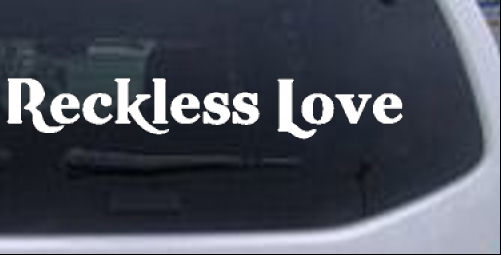 Reckless Love Girlie car-window-decals-stickers