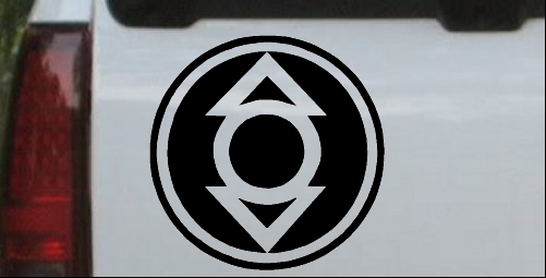 Indigo Lantern Corps Logo Symbol