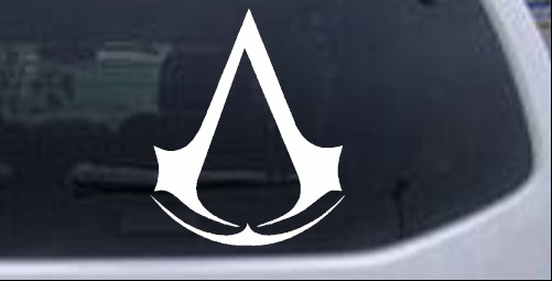 Assassin’s Creed Symbol Logo Sci Fi car-window-decals-stickers