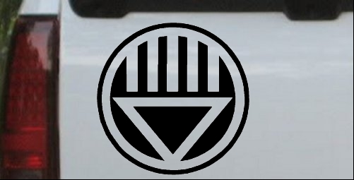 Black Lantern Corps Symbol Logo